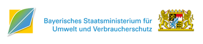 Förderlogo Bayerisches Staatsministerium für Umwelt und Verbraucherschutz